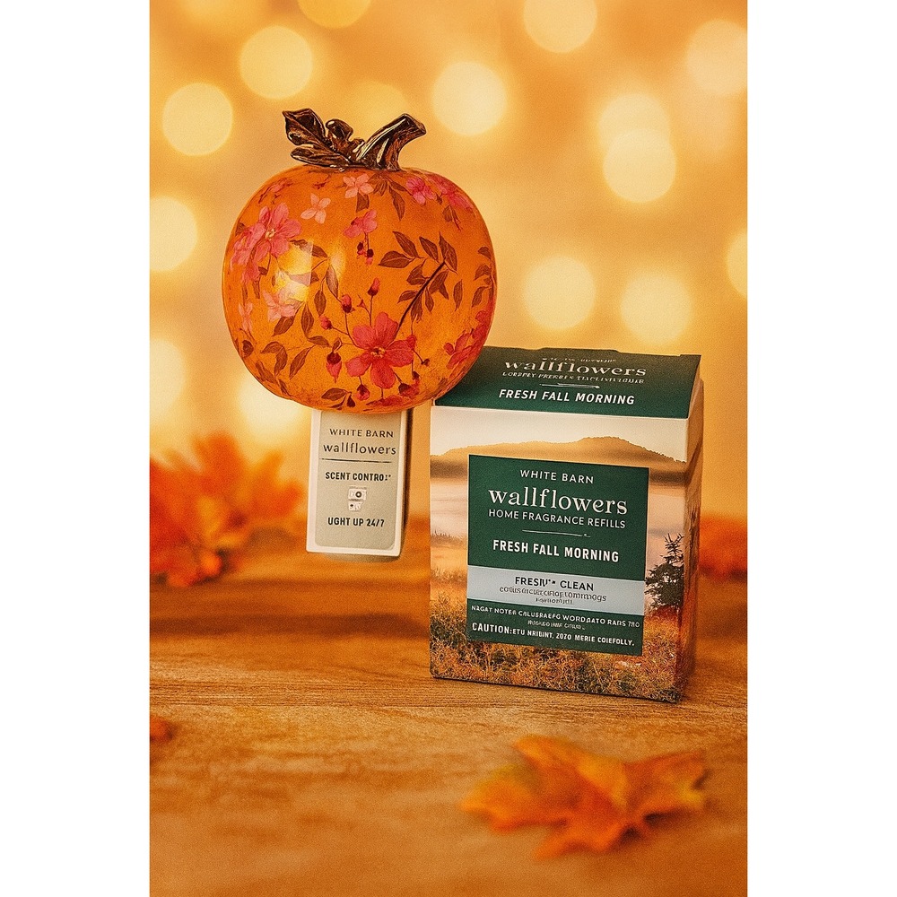 White Barn Wallflowers‎ Fresh Fall Morning Pumpkin Home Fragrance Refill